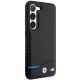 4. Etui BMW Leather Carbon na Samsung Galaxy S23+ - czarne