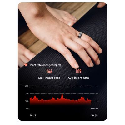 7. Smart Ring RUBICON R6 Gold/Silver SIZE-10(US) SMARUB325