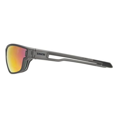 3. Uvex 5330872213 okulary sportowe Unisex Oprawki pełne Szary