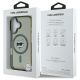 8. Etui Karl Lagerfeld IML Metal Choupette Head MagSafe na iPhone 16 - czarne