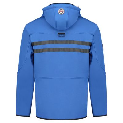 6. Softshell męski Geographical Norway ROYAUTE DB ROYAL BLUE  BLACK MEN 068 (WY2168H/GN-ROYAL BLUE / BLACK)