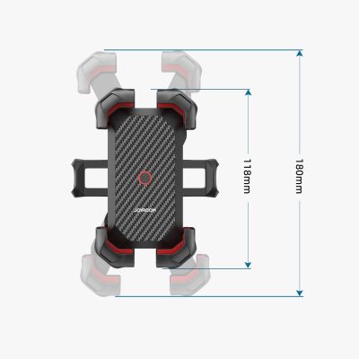 6. Joyroom uchwyt na telefon do motocykla czarny (JR-ZS288-m)
