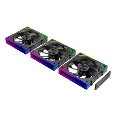 3. Xilence Gaming Series XPF360R.ARGB Obudowa komputera Wentylator 12 cm Czarny 3 szt.