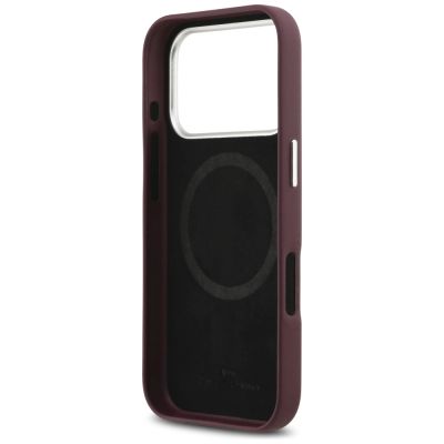 7. Etui BMW Sign Full Wrapped Metal MagSafe na iPhone 17 Pro - czerwone
