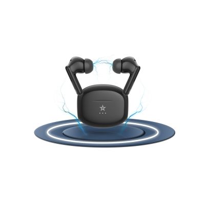 22. Słuchawki bezprzewodowe GIEWONT RealSound PRO ANC ENC GWS800-1 Czarne