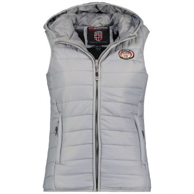 Kamizelka Geographical Norway Vatika Hood EO Lady 233 Gris Clair W WW1198F/GNO-LIGHT GREY