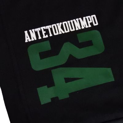 3. Męskie spodenki koszykarskie NBA Milwaukee Bucks Giannis Antetokounmpo Czarne - EK2M1BBSN-BCKGA