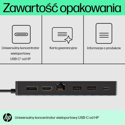 8. Hub HP USB-C Universal Multiport