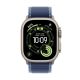 2. Apple Watch Ultra 3 OLED 49 mm Cyfrowy 422 x 514 px Ekran dotykowy 5G Tytan Wi-Fi GPS