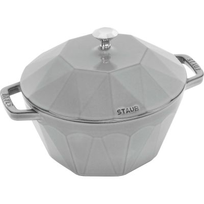 STAUB SPECIAL COCOTTE Garnek żeliwny diament 2.8 ltr, szary
