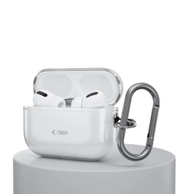 4. Etui Tech-Protect FlexAir na AirPods Pro - przezroczyste