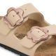 2. Birkenstock klapki ARIZONA FLOWER BUCKLE KIDS 1030439 SANDCASTLE (szerokość standardowa)