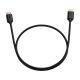6. Baseus kabel przewód HDMI 2.0 4K 60 Hz 3D HDR 18 Gbps 1 m czarny (CAKGQ-A01)