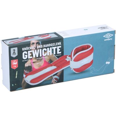 6. OBCIĄŻENIE NA PRZEGUBY NEOPRENOWE SOFT 2KG (2x1KG) UMBRO