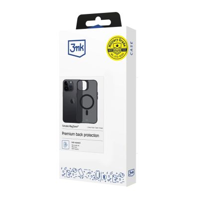 3. Etui 3mk Smoke MagCase z MagSafe na iPhone 14 Pro - półprzezroczyste