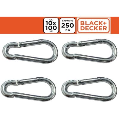 2. KARABIŃCZYK STALOWY 4SZT BLACK + DECKER