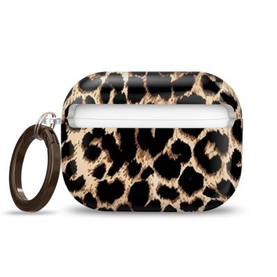 4. Etui Tech-Protect Lamano na AirPods Pro 3 - czarno-brązowe