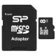 2. Karta pamięci Silicon Power microSDHC 8GB Class 10 + ADAPTER microSD-SD (SP008GBSTH010V10SP)