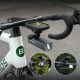 4. Uchwyt na licznik rowerowy Rockbros FK-307W włókno węglowe - czarny