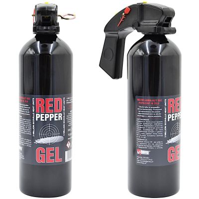 2. GAZ PIEPRZOWY GRAPHITE GEL 3MLN SHU 750ML HJF 11700-H-BLK SHARG