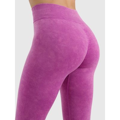 6. Legginsy do jogi i pilatesu bezszwowe damskie 4F 4FWAW25TFTIF407-54A