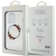 8. Etui Guess IML Flowers Wreatch MagSafe na iPhone 15 Pro Max - przezroczyste