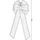 4. KOKARDA DEKORACYJNA NA DRZWI 90CM