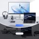 8. Stacja dokująca Baseus Spacemate RD1 hub 11w1 USB-C - 2xHDMI 4K@60Hz 2xDP 4K@60Hz 2xUSB-A 10Gb/s USB-C 10Gb/s RJ45 USB-A 480Mb/s USB-C PD mini jack 3.5mm ładowarka EU - szara