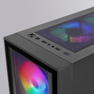 2. TACENS MARS MC-AIR 4x120mm FRGB ATX- obudowa