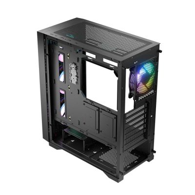 2. LOGIC OBUDOWA DART PRO ARGB MIDI USB TYPE-C CZARNA