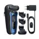 2. Braun Series 6 61-B1500s Golarka foliowa Przycinarka Niebieski