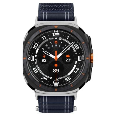 3. Pasek Spigen WBF0 na Samsung Galaxy Watch Ultra 47 mm - granatowy