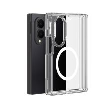 Etui Dux Ducis Clin Mag na Samsung Galaxy Z Fold 8 Wide kompatybilne z MagSafe - przezroczyste