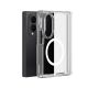 Etui Dux Ducis Clin Mag na Samsung Galaxy Z Fold 8 Wide kompatybilne z MagSafe - przezroczyste