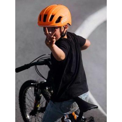 3. Kask rowerowy dziecięcy POC Pocito Omne Mips Fluorescent Orange pomarańczowy (10736_9050)