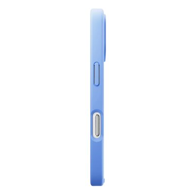 4. Etui silikonowe Puro Gradient MagSafe do iPhone 16 - niebieskie