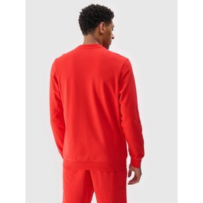 2. Bluza dresowa nierozpinana bez kaptura męska 4F 4FWMM00TSWSM1767-62S