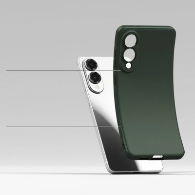 5. Etui Ringke Onyx na Samsung Galaxy S25 Edge - zielone