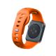 5. Pasek silikonowy 3mk Silicone Watch Strap do Apple Watch 38 / 40 / 41 mm - pomarańczowy