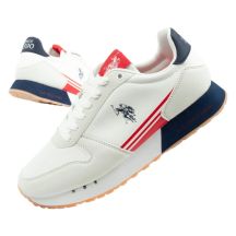 U.S Polo Assn buty sportowe sneakersy męskie modne wygodne białe
