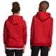 3. Bluza dla dzieci adidas Entrada 26 Hoody czerwona JZ6568