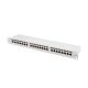 19. LANBERG PATCH PANEL 24 PORT 1U 19" KAT.6A FTP SZARY PPSA-1024-S