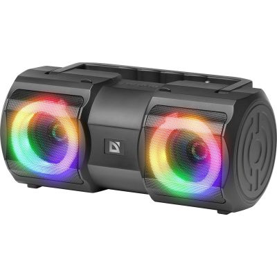 6. GŁOŚNIK DEFENDER BEATBOX 20 BLUETOOTH 20W LIGHT/BT/MIC/FM/USB/TF