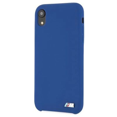 2. Etui BMW Silicone M Collection na iPhone Xr - niebieske