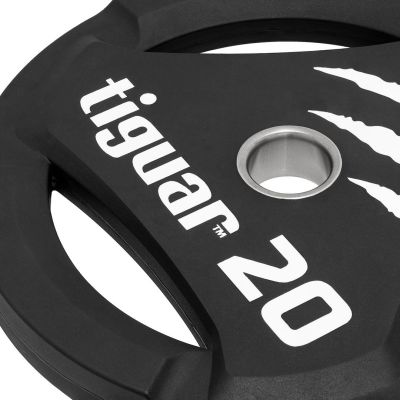 6. Talerz olimpijski tiguar PU 20 kg TI-WTPU02000