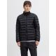 Jack&Jones męska kurtka puchowa JJEBRADLEY LIGHT PUFFER COLLAR NOOS 12280971 BLACK