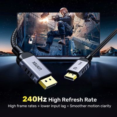3. UNITEK KABEL DISPLAYPORT 2.1 8K@120HZ 1,5M