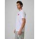 4. T-shirt bawełniany kibica męski 4F 4FRSS26TTSHM4203-10S
