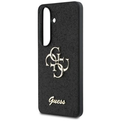 6. Etui Guess Fixed Glitter Big 4G Metal Logo do Samsung Galaxy S26 - czarne