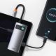 10. Baseus Metal Gleam 4w1 wielofunkcyjny HUB USB Typ C - USB Typ C Power Delivery 100 W / HDMI 4K 30 Hz / USB 3.2 Gen 1 / USB 2.0 (CAHUB-CY0G)